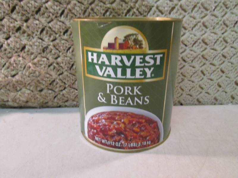 Large 7 Pound Can of Pork & Beans  ...