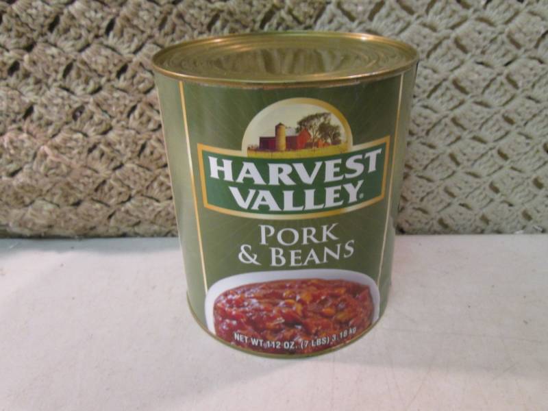 Large 7 Pound Can of Pork & Beans  ...