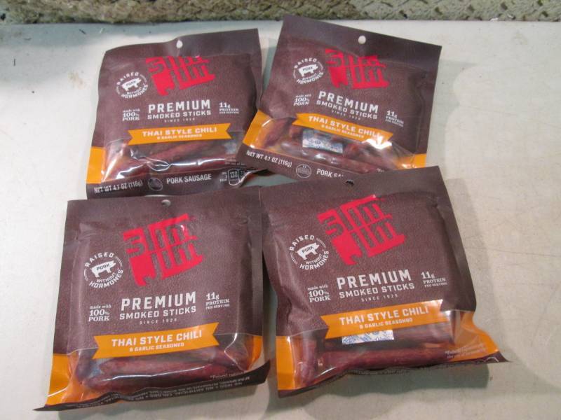 4 Bags of Slim Jim Premium Smoked S...