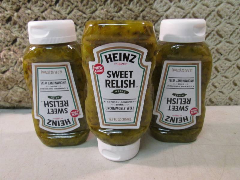 3 Bottles of Heinz Sweet Relish Bes...