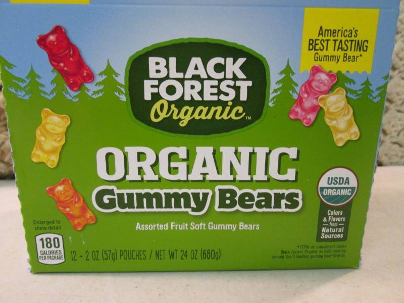 Box of 12 Bags of Organic Gummy Bea...