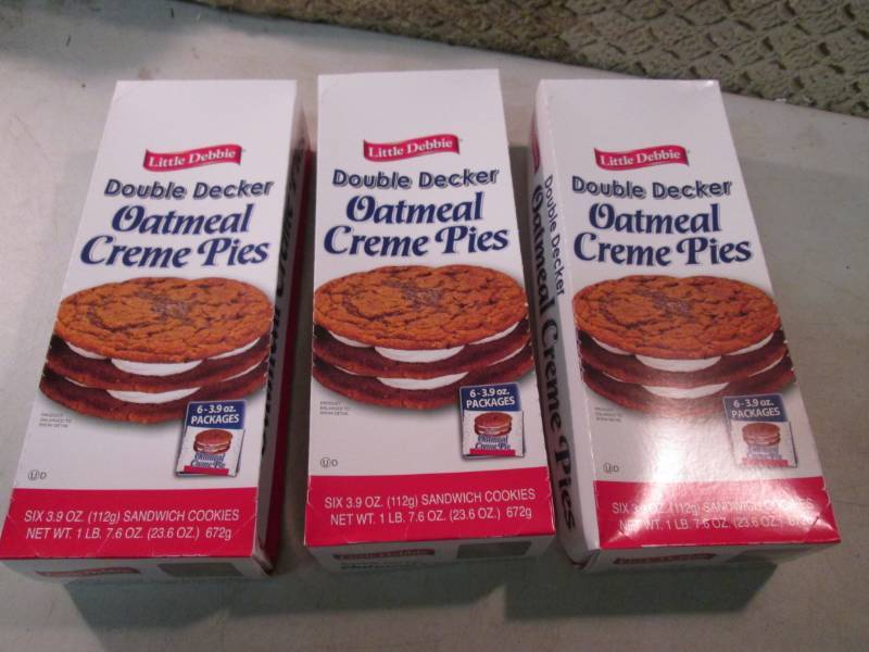 3 Boxes of Little Debbie Double Dec...