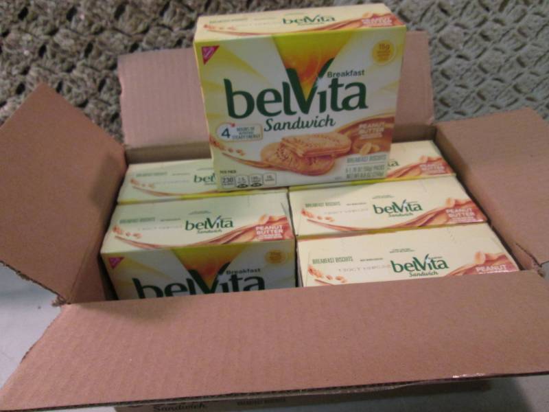 Case of 6 Boxes of Belvita Peanut B...