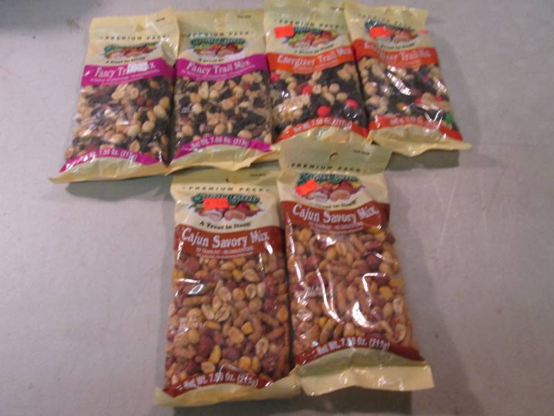 6 Bags of Various Trail Mixes Best ...