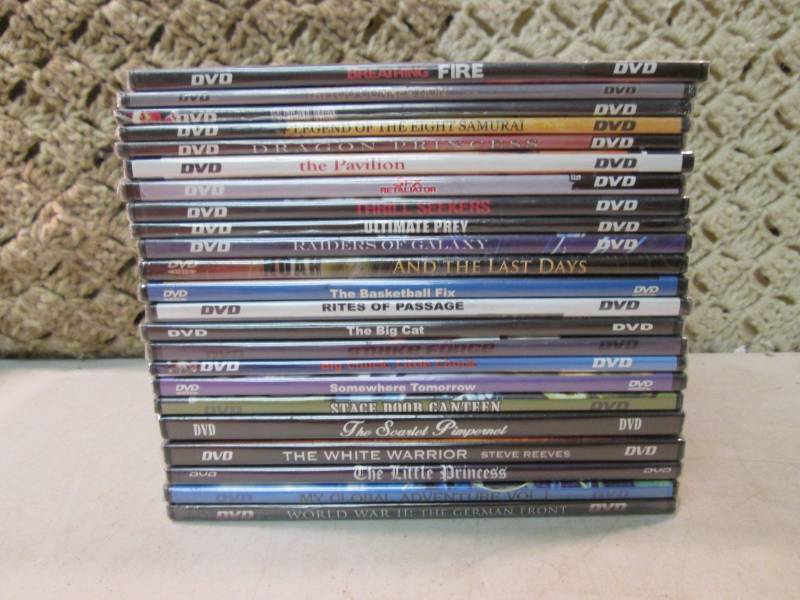 Lot of DVD Movies All New  F-0...