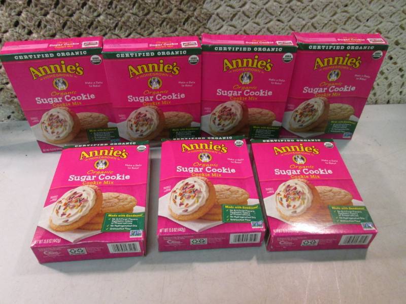 7 Boxes of Organic Sugar Cookie Mix...