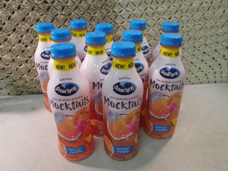 11 Bottles of Ocean Spray Non-Alcoh...