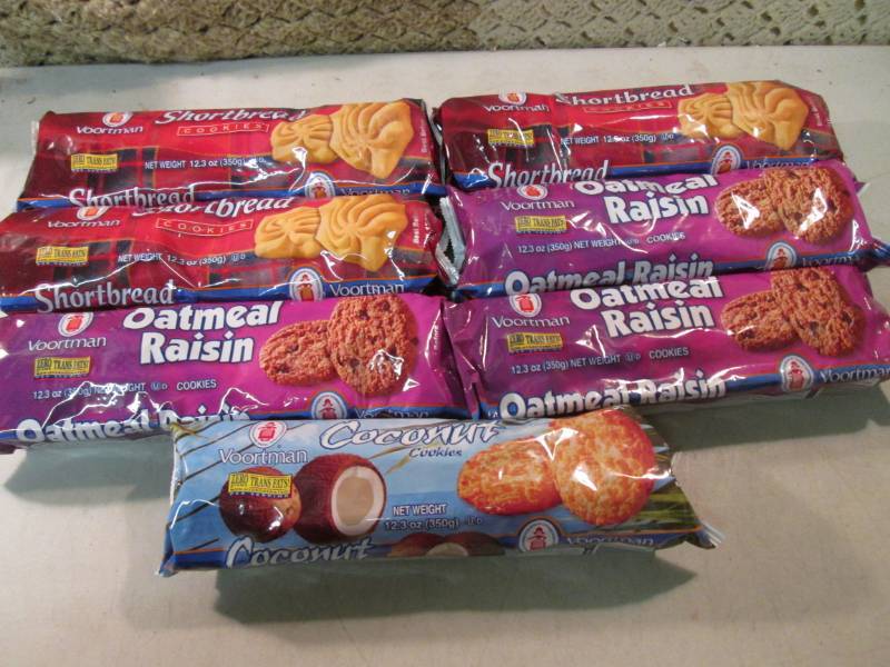 7 Packs of Misc Cookies Best by Jul...