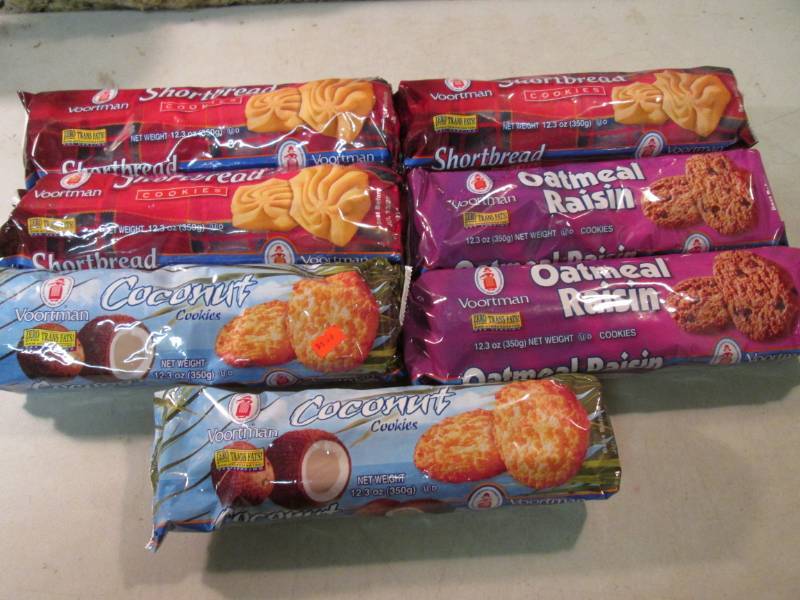 7 Packs of Misc Cookies Best by Jul...