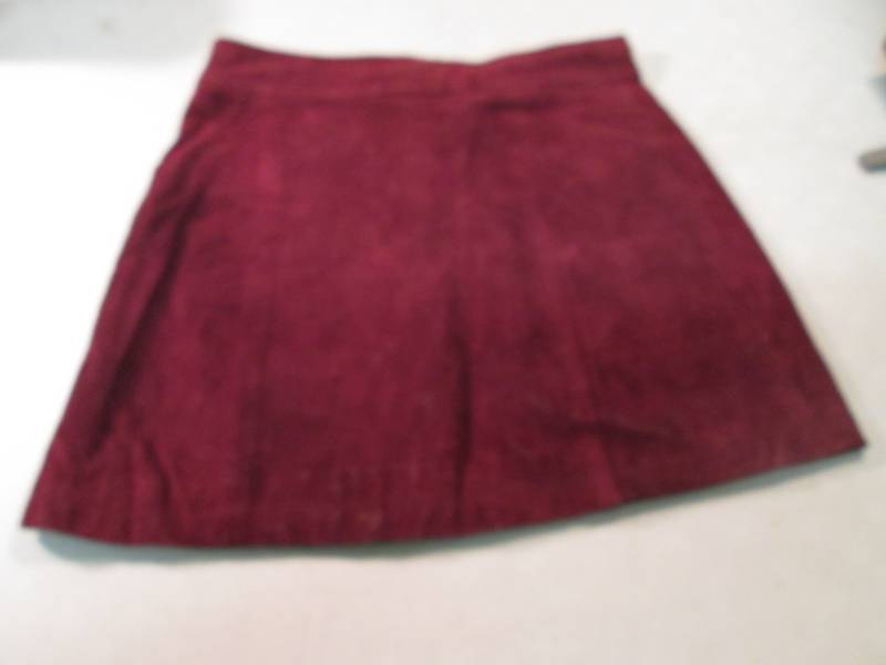 57S Outerwear Leather Skirt Size 3 ...