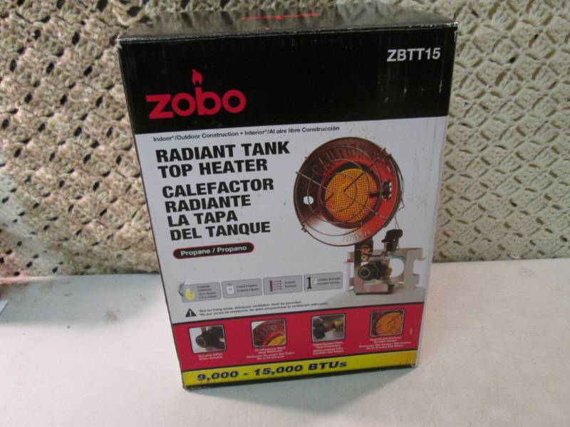Zobo Propane Tank Top Heater Open B...