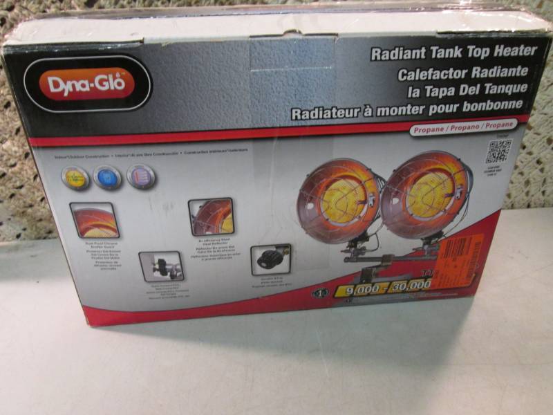 Dyna-Glo Double Tank Top Gas Portab...