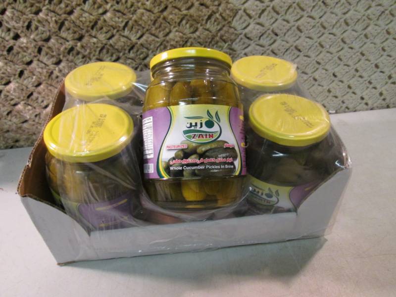Case of 6 Jars of Whole Cucumber Pi...