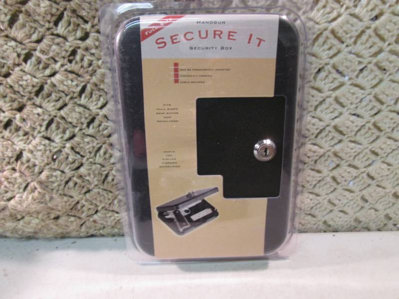 Full Size Handgun Secure It Metal S...