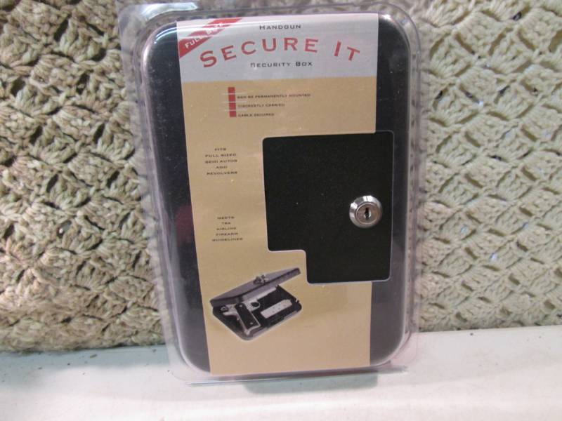 Full Size Handgun Secure It Metal S...