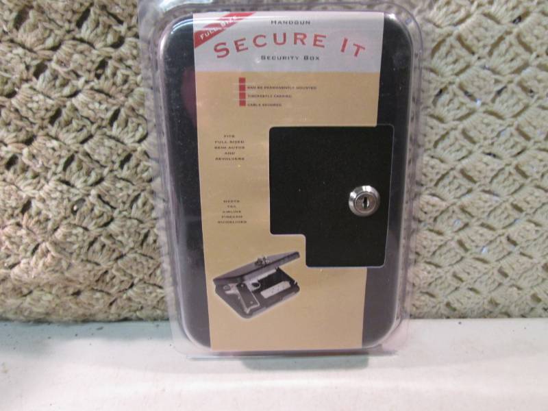 Full Size Handgun Secure It Metal S...