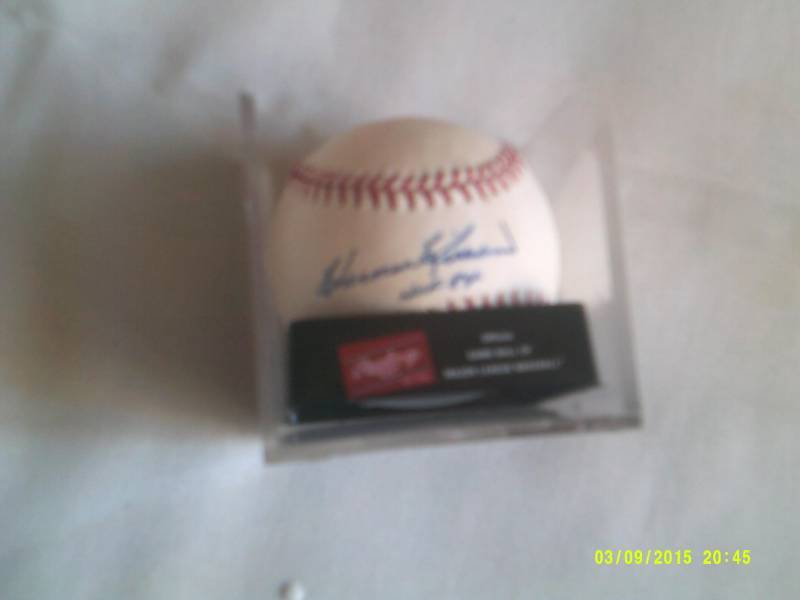 SIGNED HARMEN KILABREW BASEBALL