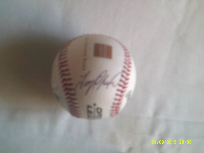 SIGNED TONY OLIVIA AND JAY WARD BASEBALL