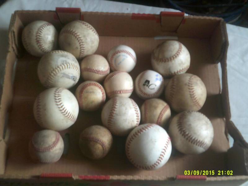 BASEBALLS AND SOFT BALLS