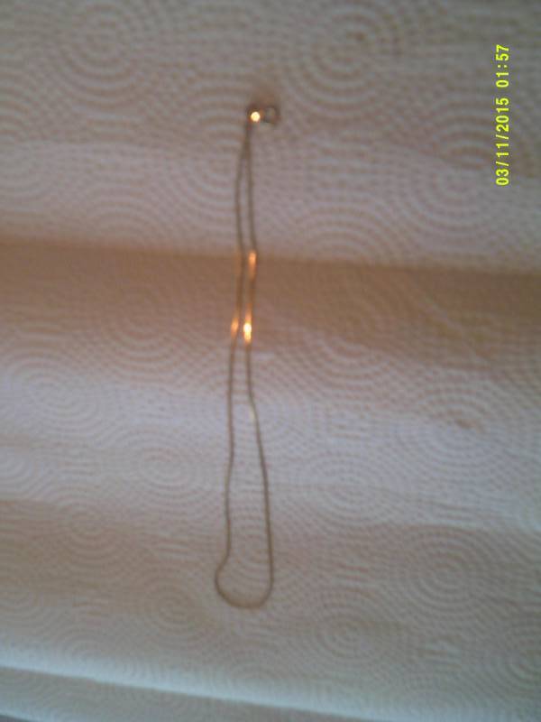 GOLD HERRINGBONE NECKLACE