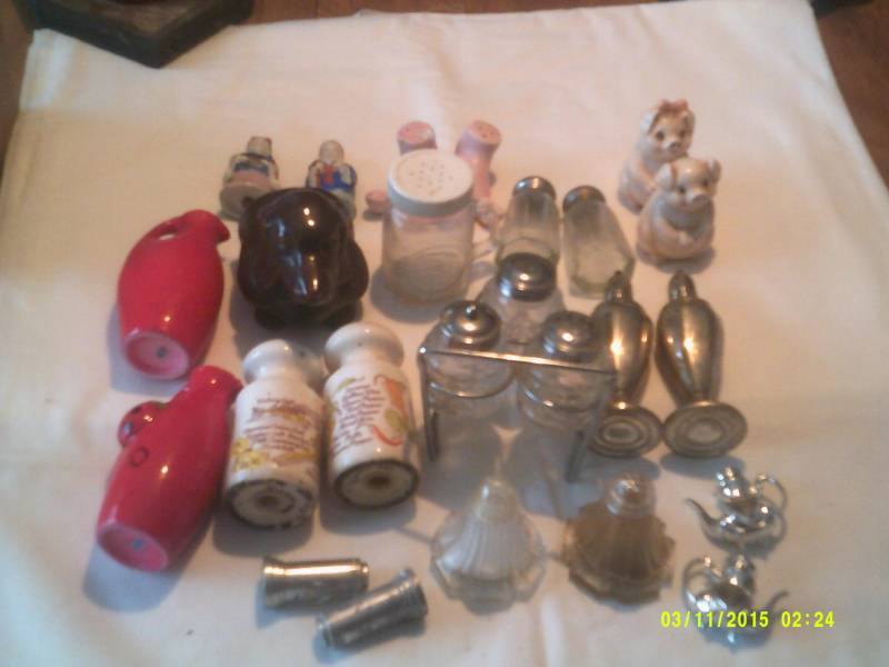 COLLECTIBLE SALT AND PEPPERS