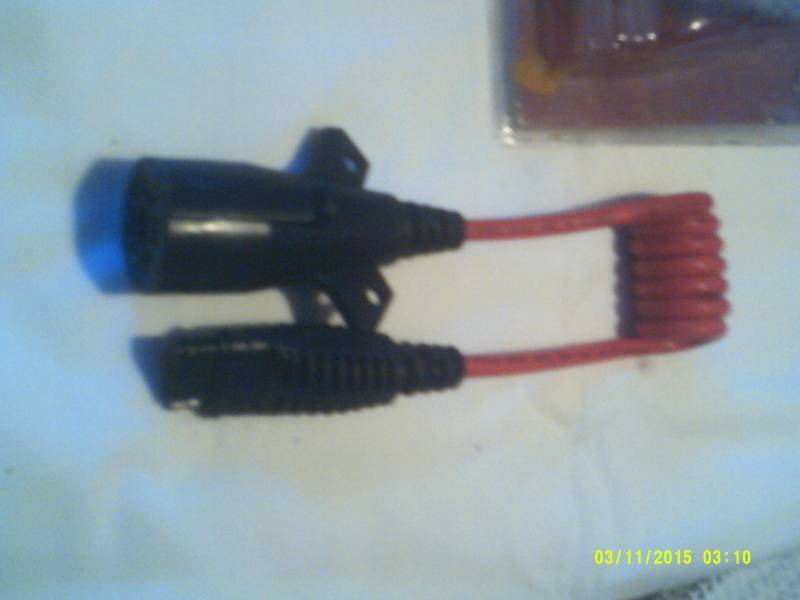 7 RV BLADE TO 4 WIRE FLAT ADAPTER