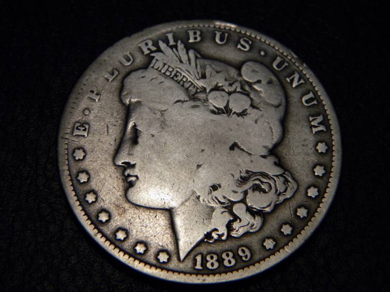 1889 O Morgan Silver Dollar
