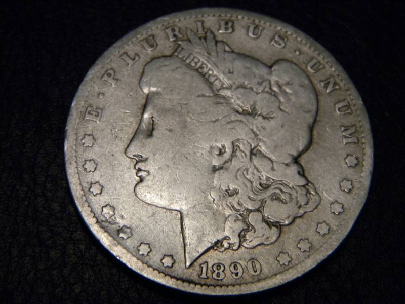 1890 O Morgan Silver Dollar