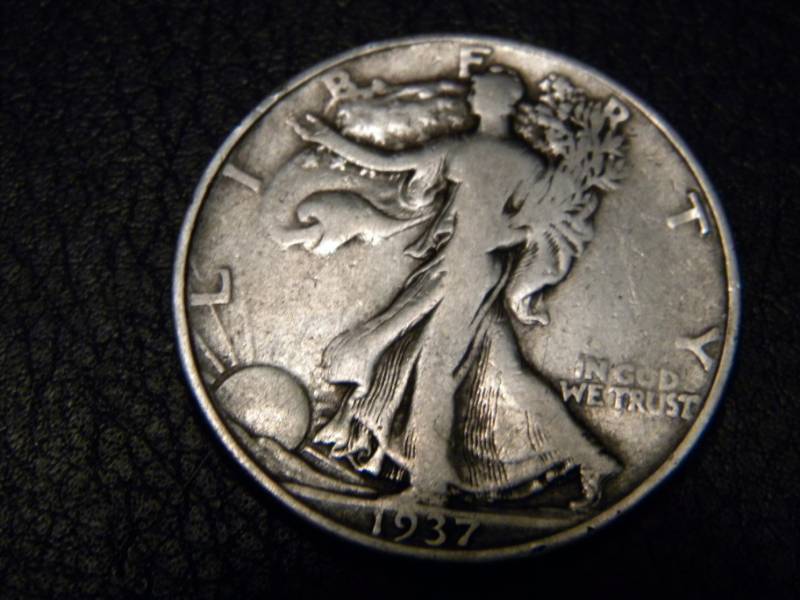 1937 Walking Liberty Silver Half Dollar