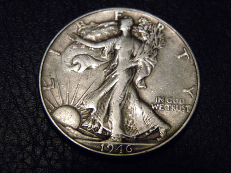 1946 Walking Liberty Silver Half Dollar
