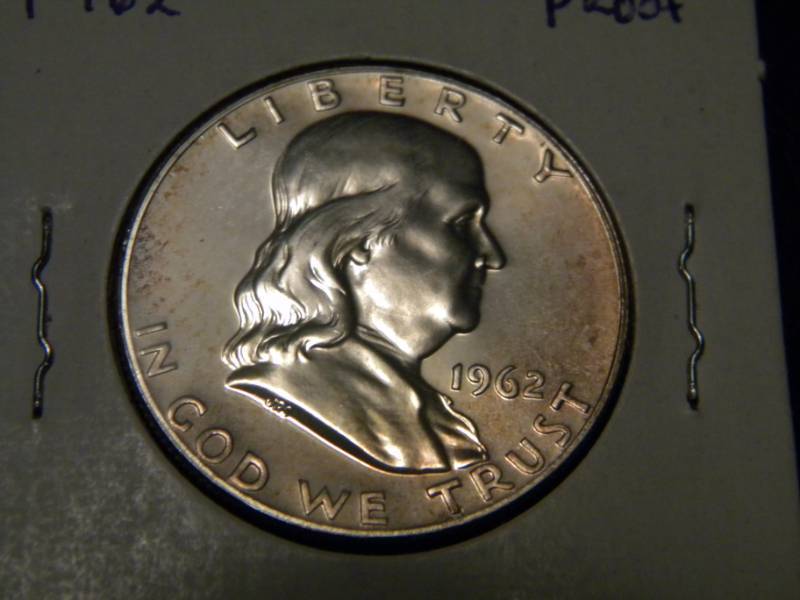 1962 Franklin Silver Half Dollar Proof
