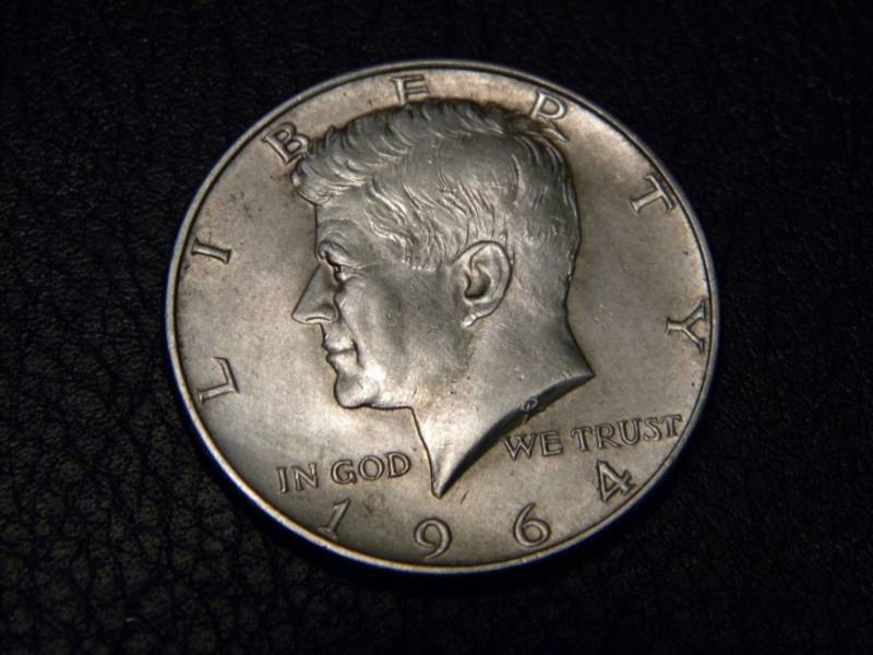 1964 D Kennedy Silver Half Dollar