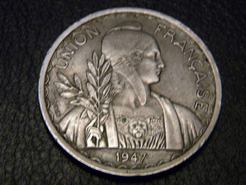 1947 1 Piastre French Indochina