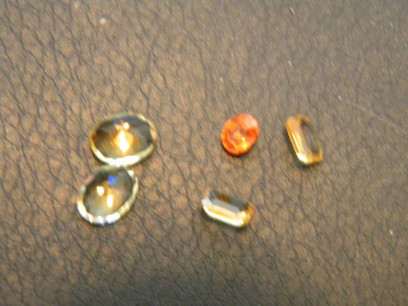 Yellow & Orange Citrine Gemstones