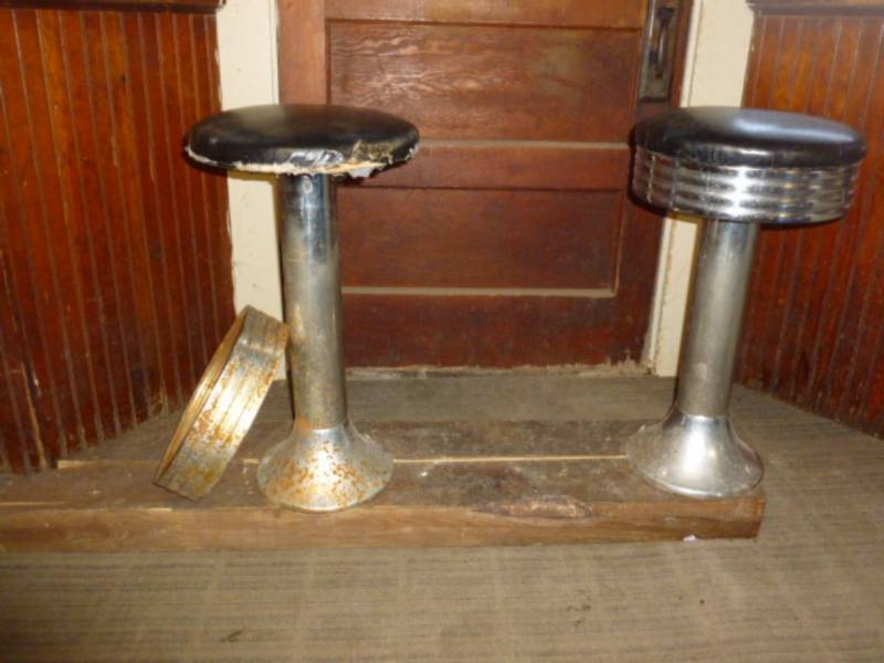 Vintage Cafe Stools