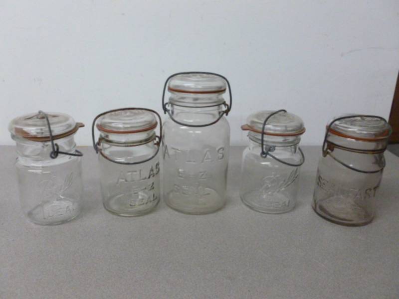 Bail Lid Jars