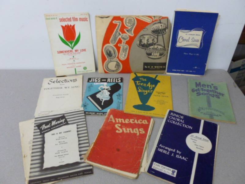 Vintage Music Books