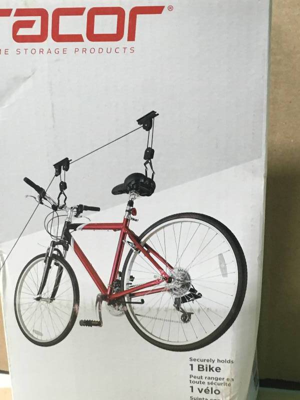 lot 67 image: Racor PBH-1R Ceiling-Mounted Bike Lift not used
