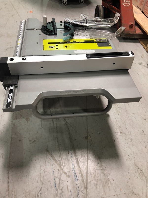 lot 103 image: Ryobi 10 in. Table Saw used in working conditions