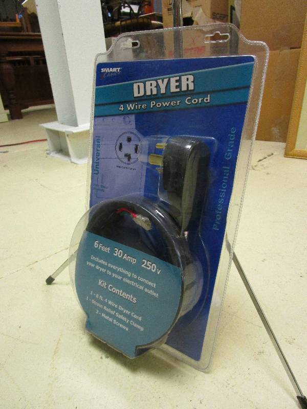 DRYER 6FT POWER CORD