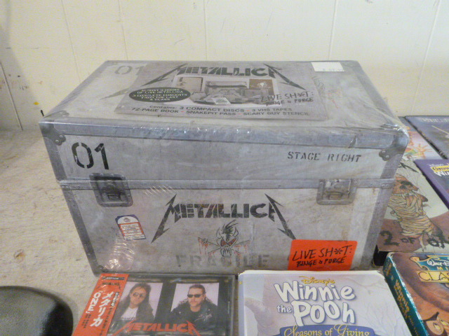 UNOPENED Metallica Compact Disc Set