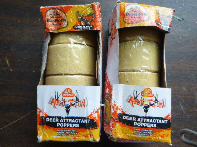 2 NEW Bio-Logic Addiction Deer Attractant Poppers