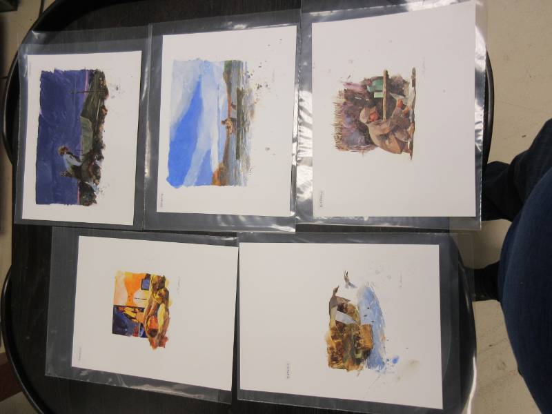 lot 615 image: ORIGINAL WATERCOLORS BY STAN FELLOWS