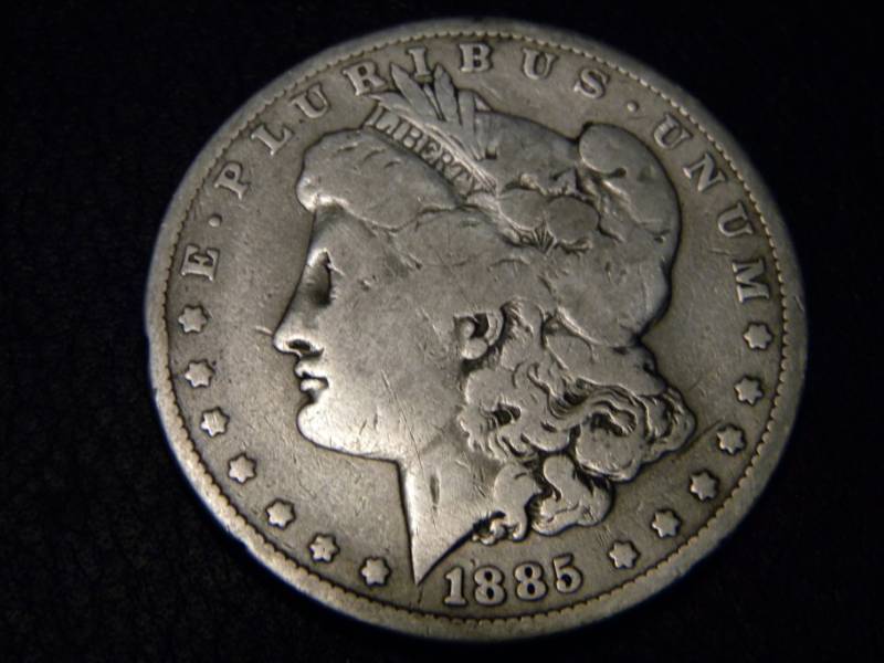 1885 Morgan Silver Dollar