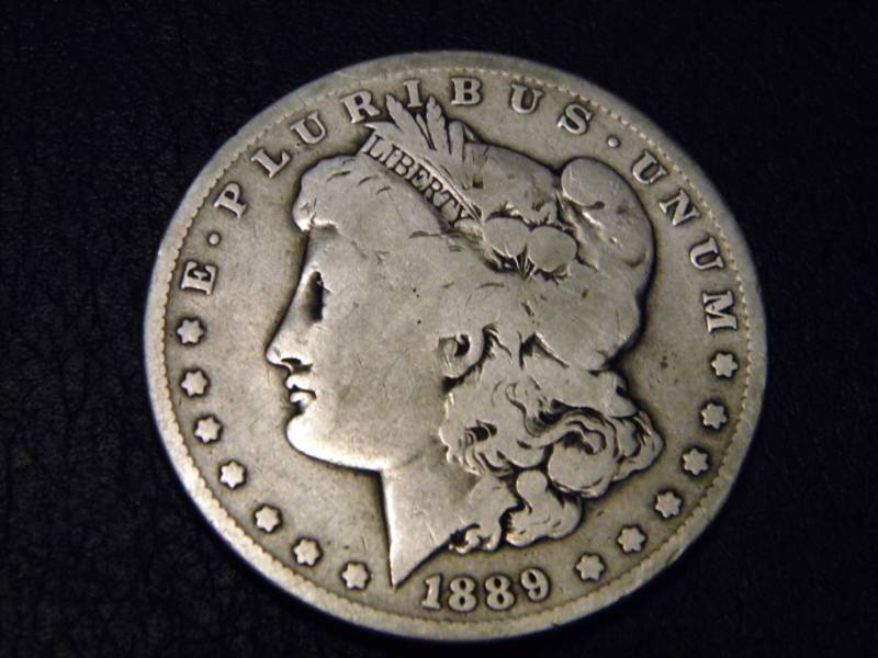 1889 O Morgan Silver Dollar