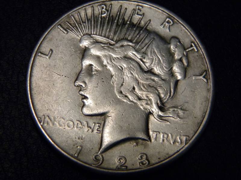 1923 S Peace Silver Dollar
