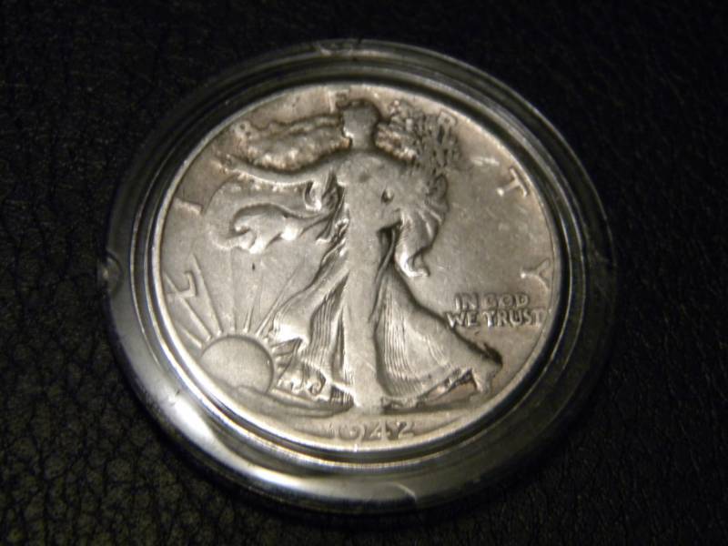 1942 Walking Liberty Silver Half Dollar