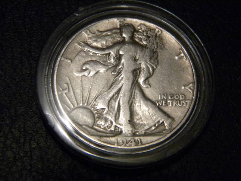 1941 Walking Liberty Silver Half Dollar