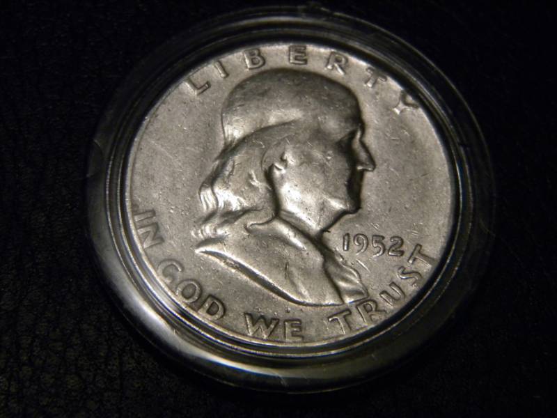 1952 Franklin Silver Half Dollar