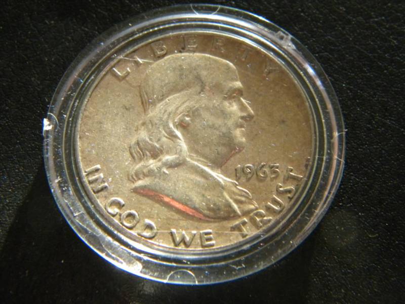 1963 Franklin Silver Half Dollar
